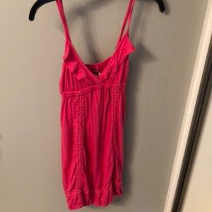 Hot pink sundress